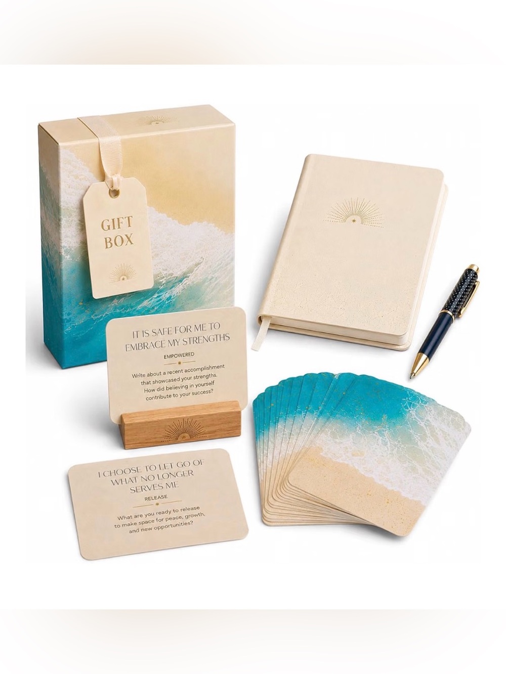 Resilient Brilliance Meditation, Journal and Affirmations Boxed Set NWT